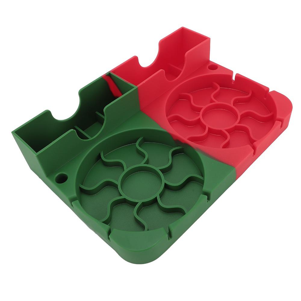 8.19×5.71×1.81in Water Bottle Drying Rack Red/Black/Grey Bottle Drying Holder Kitchen