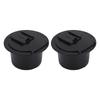 Round Electrical Power Cable   for ,  , , White Power Cable Cover, 2 Sets of   ABS Cable