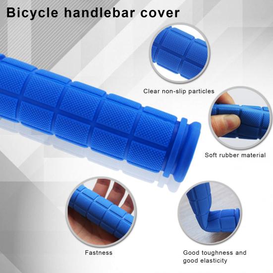 1 пара ручек велосипеда, износостойкие, нескользящие, амортизирующие, универсальные чехлы на руль велосипеда, запасные части