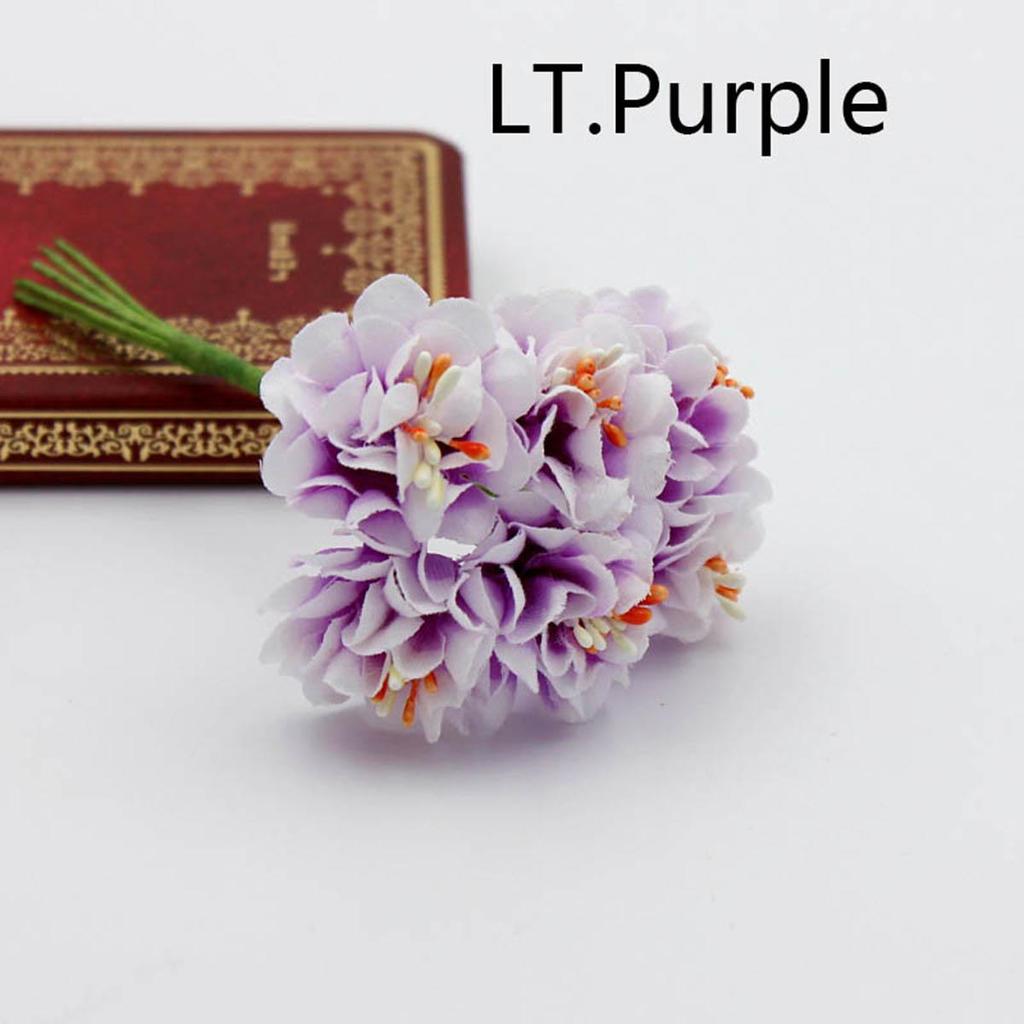 6 шт. шелковый цветок искусственная хризантема Европейский многоцветный букет искусственных цветов свадебное украшение для дома и вечеринки