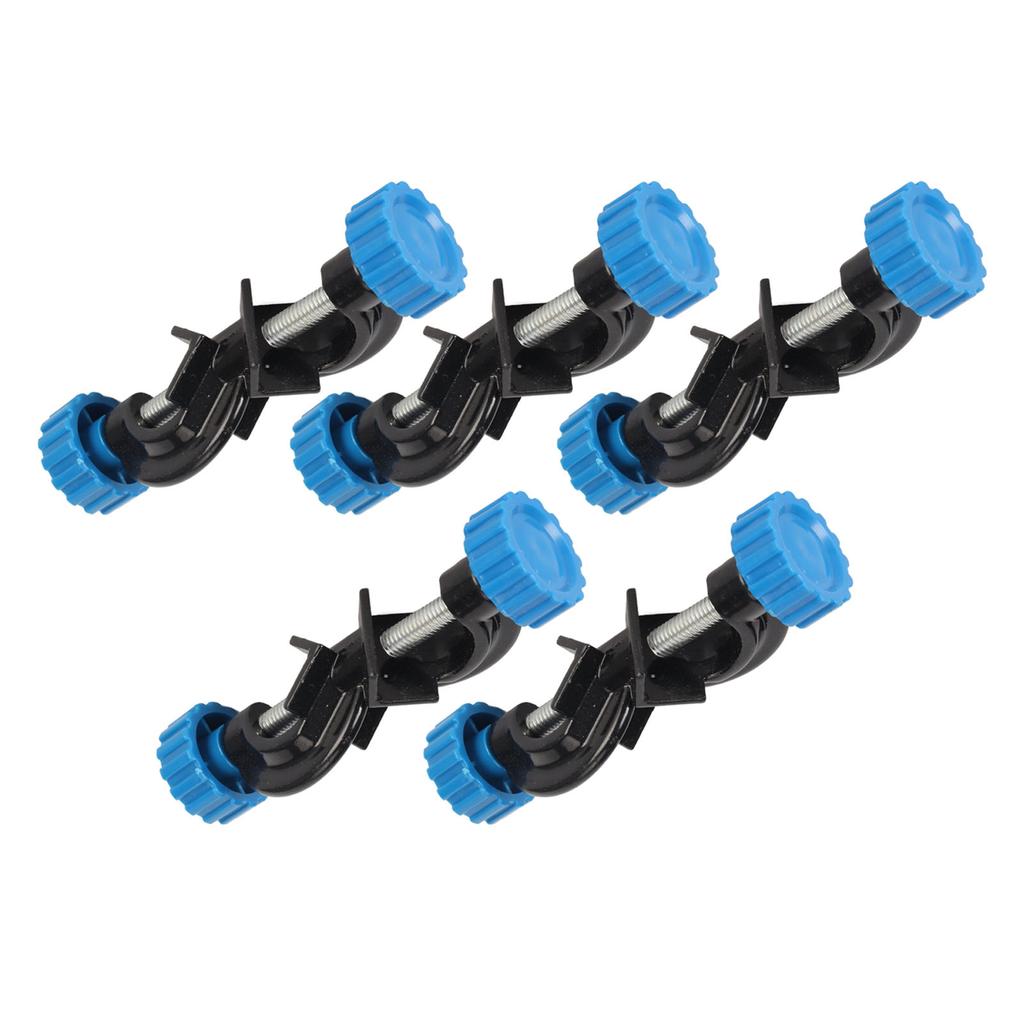 5 шт. держатель зажима для лабораторной стойки из алюминиевого сплава, угловой держатель зажима для лабораторной стойки с возможностью вращения