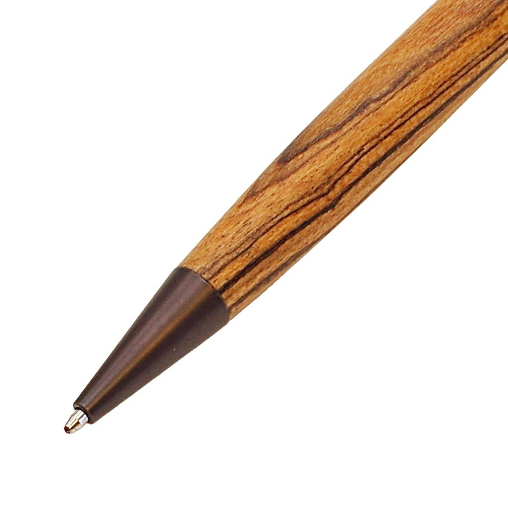 Gentlewood Whisper Ballpoint Pen Mexican Golden Sandalwood WPBPBT 1.0, Bocote,