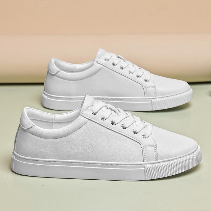 Мужская повседневная обувь из натуральной кожи, дышащие кроссовки, модная дизайнерская обувь для ходьбы, мужская обувь для бега, вулканизированная обувь, кроссовки