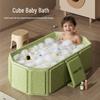 Jiashu Foldable Indoor Baby Bathtub - Thickened, Enlarged & Lengthened for Children