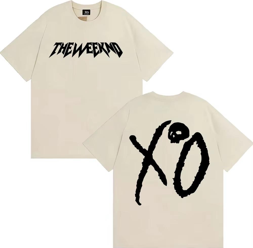 The Weeknd XO After Hours Til Dawn Принт Мерч 2026 Футболка Хлопок Унисекс Одежда Женская Летняя Футболка Y2k Повседневная Футболка для Фанатов