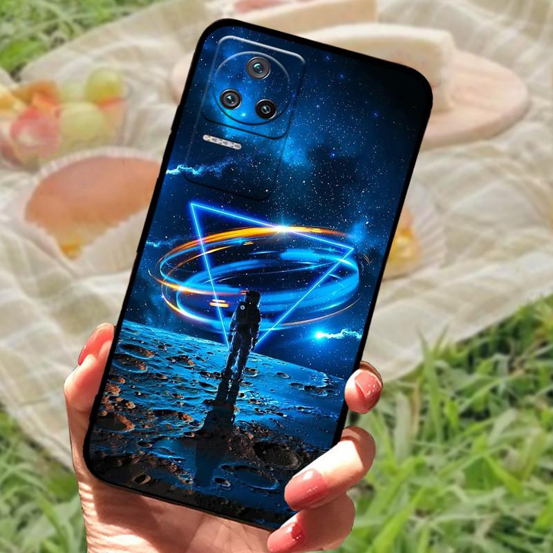 Чехол для Poco F4 5G Poco F5 Pro Силиконовый ТПУ Бампер Мягкая Защитная Крышка Телефона Для Xiaomi Poco F4 GT 5G Мультяшное Животное Чехол Fundas Чехлы