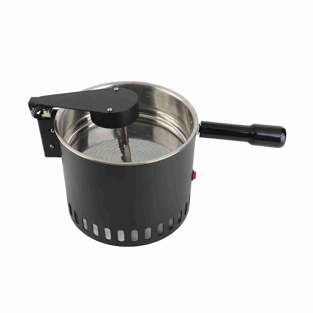 Rotating Coffee Bean Cooler Stainless Steel Filter Screen High Suction Force Electric Roasting