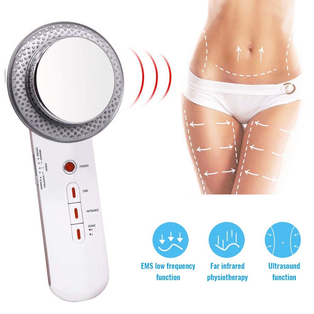 Ultrasound Cavitation EMS Body Slimming Massager Weight Loss Lipo Fat Burner Galvanic Infrared Ultrasonic Therapy Slim Machine