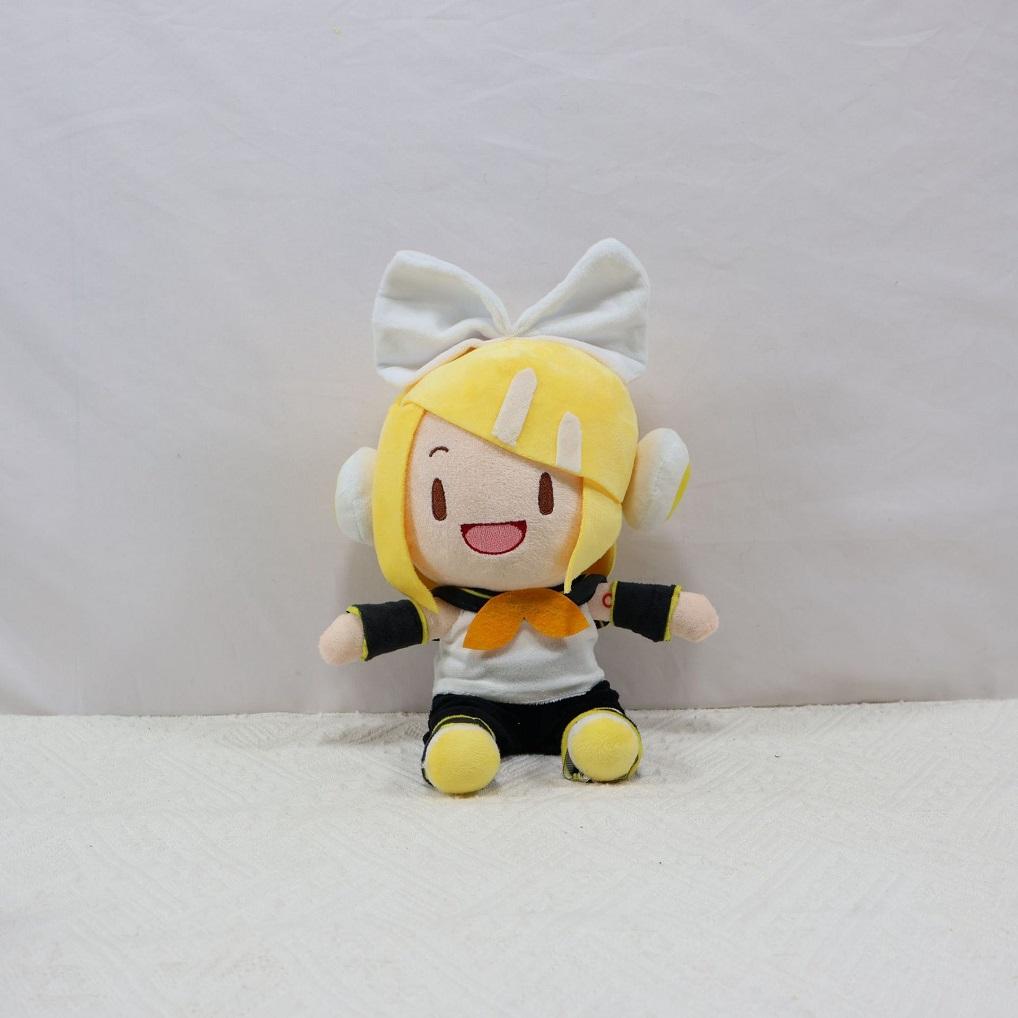 New Hatsune Miku Plush Toys Kagamine Len Rin Gemini Charm Anime Peripheral Cute Stuffed DollBag Decoration Birthday Gifts
