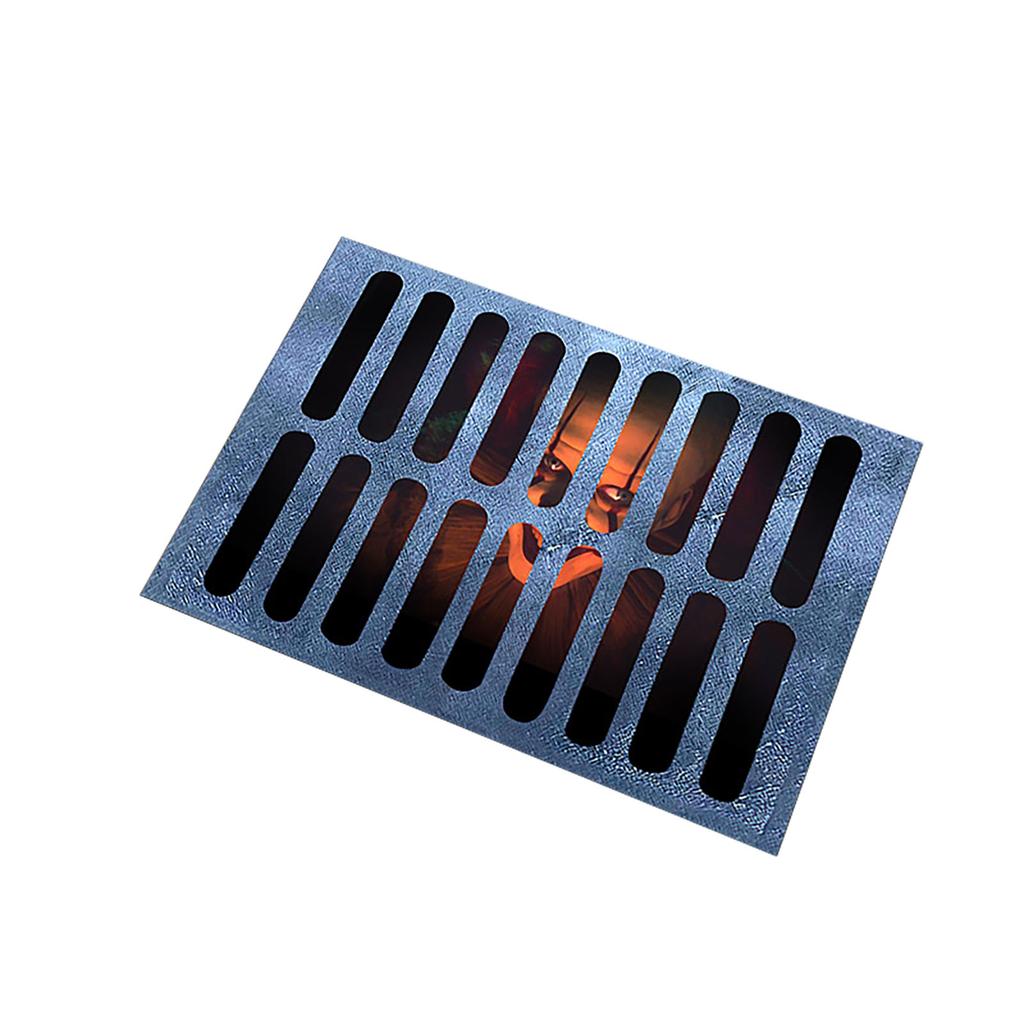 Ажурный декоративный ковер 3D Визуальный Трехмерный придверный коврик для входа