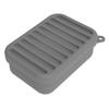 Leak-Proof Silicone Travel Soap Case with Drainage Lid Compact Design Portable Bar Soap Container Soap Holder