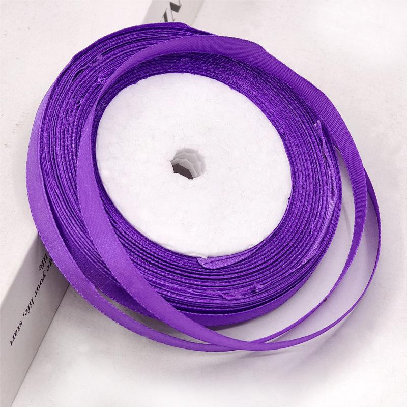 1 см атласная лента для украшения подарочной коробки и бантов, специальная для трансграничной торговли