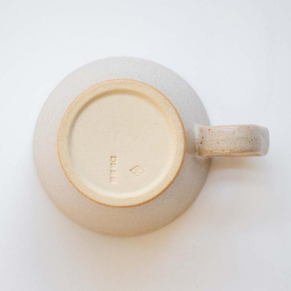 Кружка Wired Beans Eternal Shigaraki Ware Пшенично-бежевая 240 мл, Кружка,