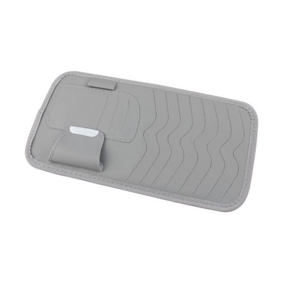 Премиум-футляр для компакт-дисков из прочной искусственной кожи с легким доступом