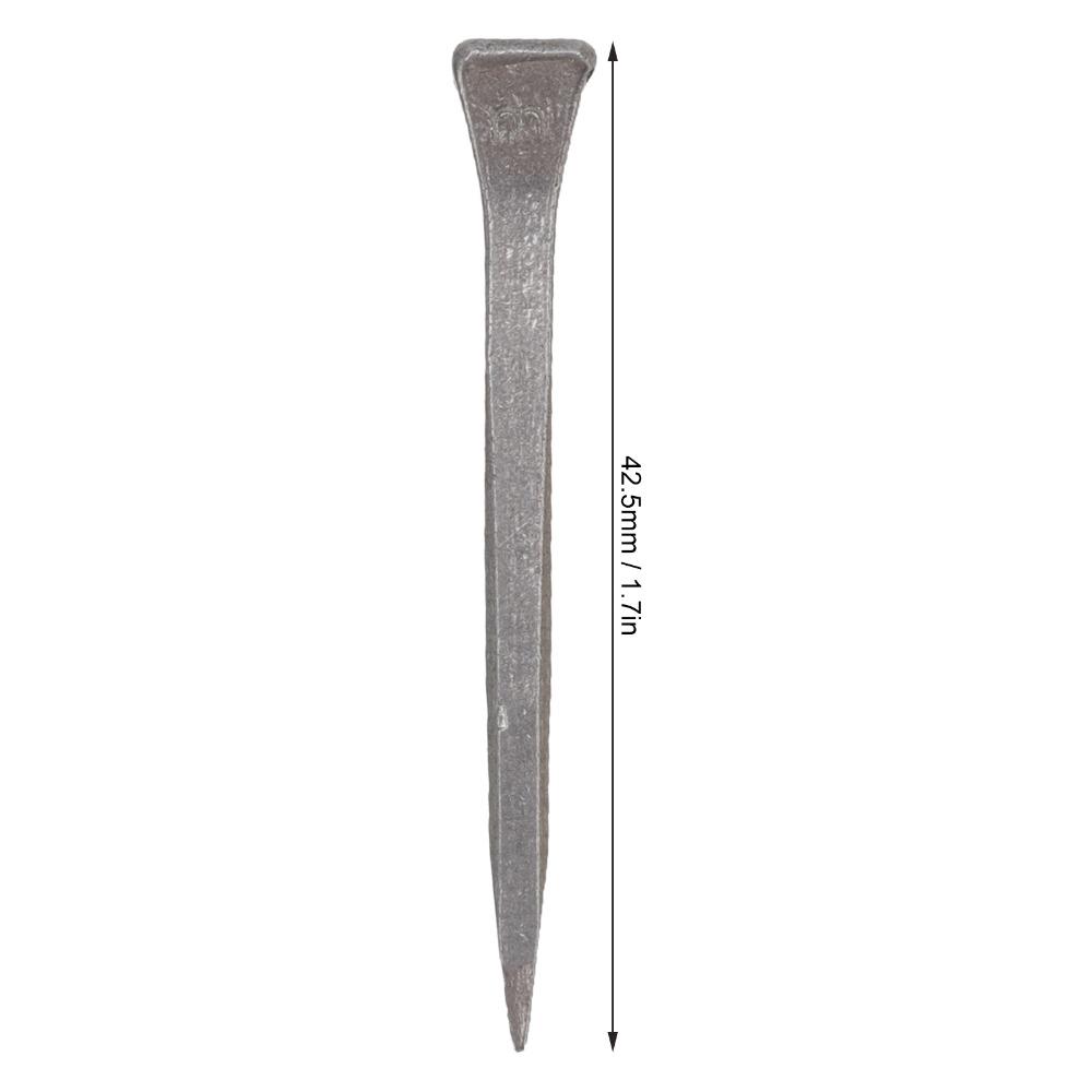 250pcs Low Carbon Steel Horseshoe Nails Durable Horse Shoe Nails Steel Nails Animal Husbandry