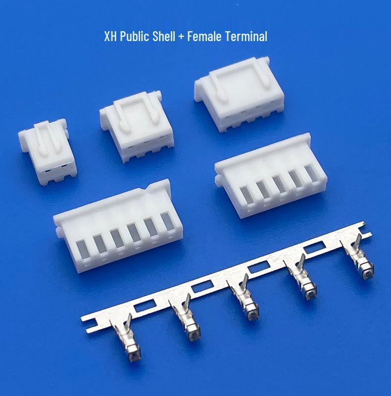 XH 2.5mm Pitch Male & Female Terminal Connector Housing for Wire-to-Wire Pin Spring