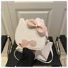 Cute Shaped Cat Butterfly Bow Decoration Women Casual Shoulder Bag For Use Daily