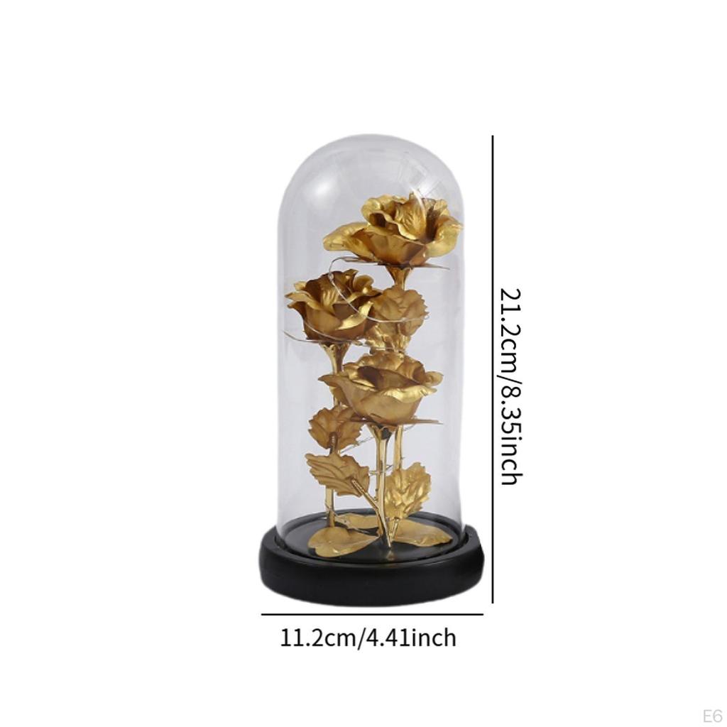 Подарок на День святого Валентина из искусственных роз, украшение из роз для жены и матери