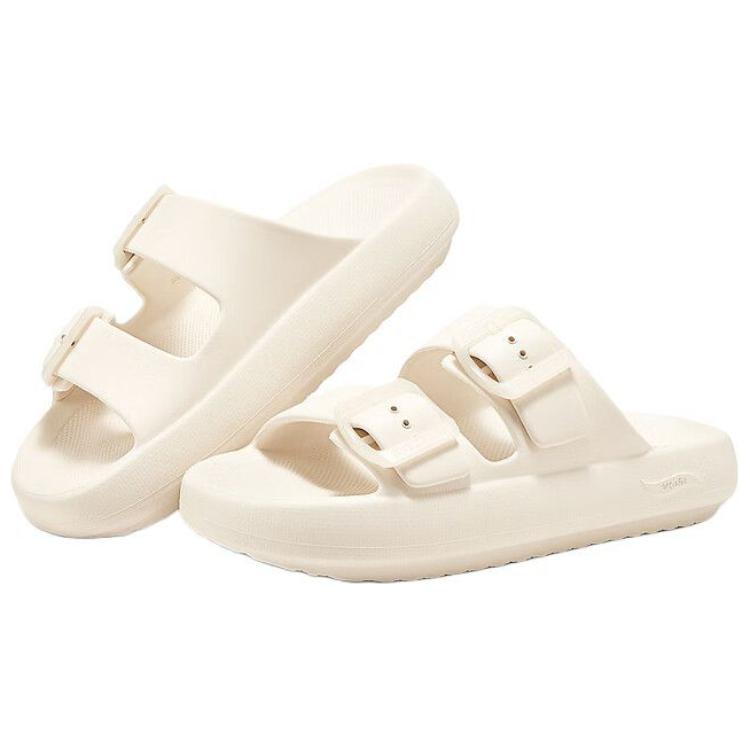 Skechers Сандалии-шлепанцы Foamies Простые Удобные Женские Сандалии Бежевые 111645-NAT