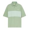 Polo Shirts Men's Green Polo Collar Moderate Straight Fit TB0A69WQEPE