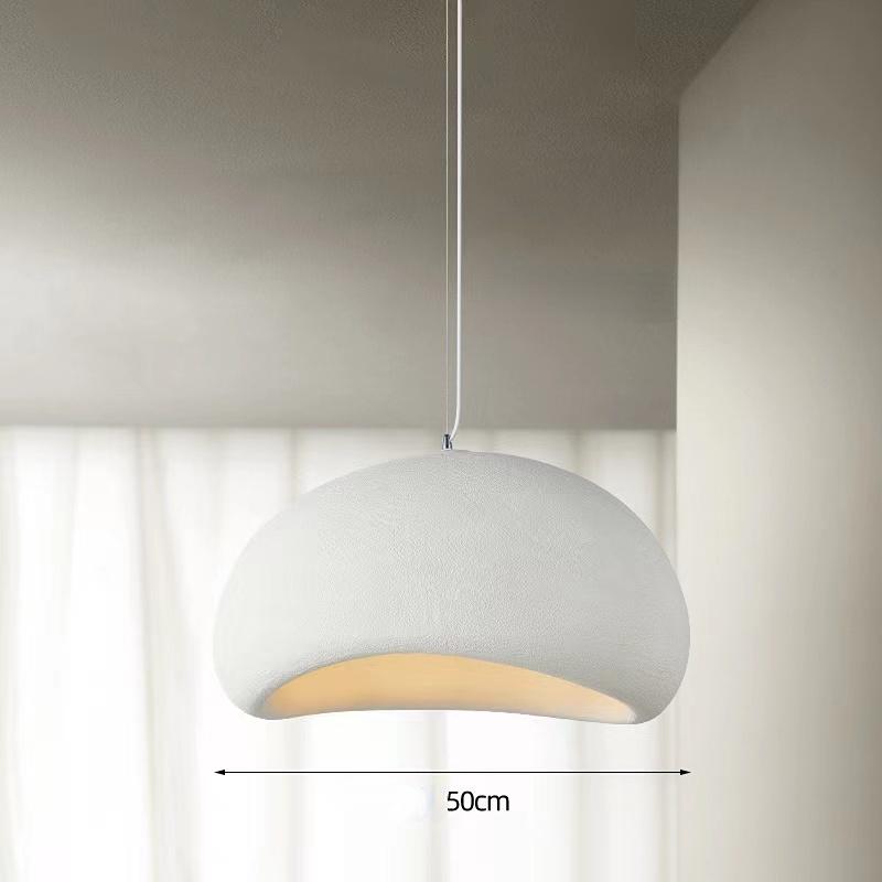 Restaurant Dinning Island Coffee Shop Bar Children's Room Rock Wabi Sabi Personality Handmade Polystyrene Indoor Pendant Lamp