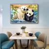 DIY Polar Bear 5D Diamond Painting Full Round Drill Animal Diamond Embroidery Cross Stitch Kit Mosaic Wall Art Home Decor