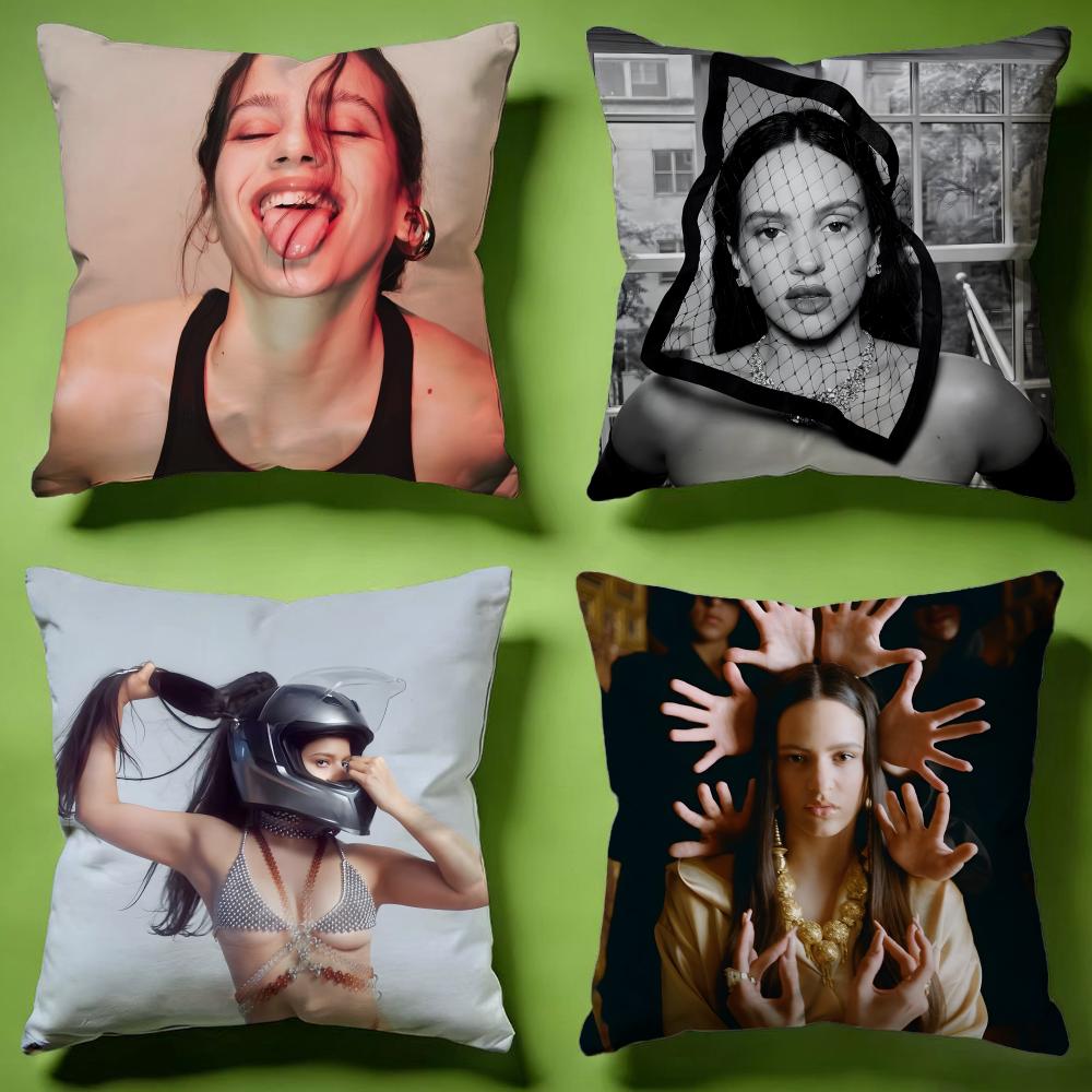 Trendy Rrosaliaing Cushion Cover Versatile DoubleSided Pillow Case Fit for Sofa Bed Car Daily Decor