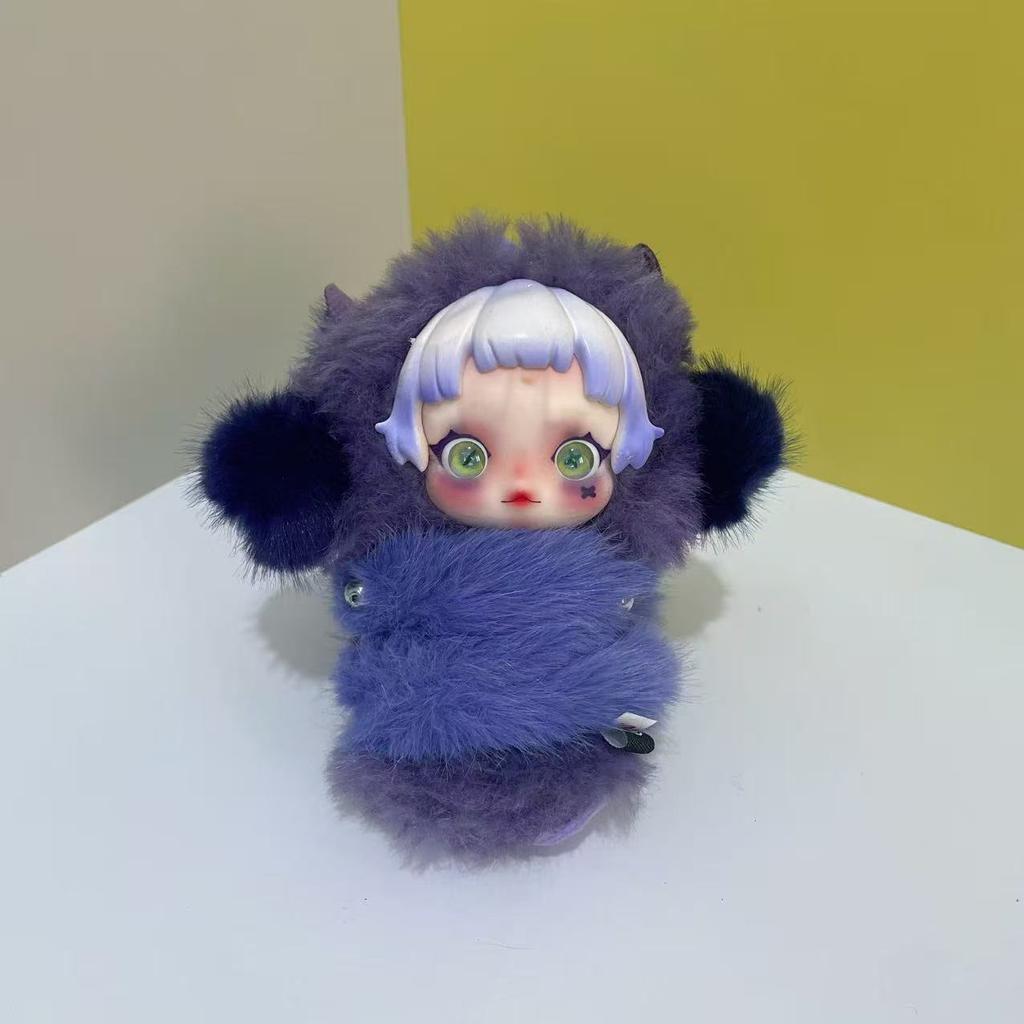 Плюшевая игрушка Skullpanda Мягкая кукла Милый Аниме Брелок Подвеска для сумки Украшения