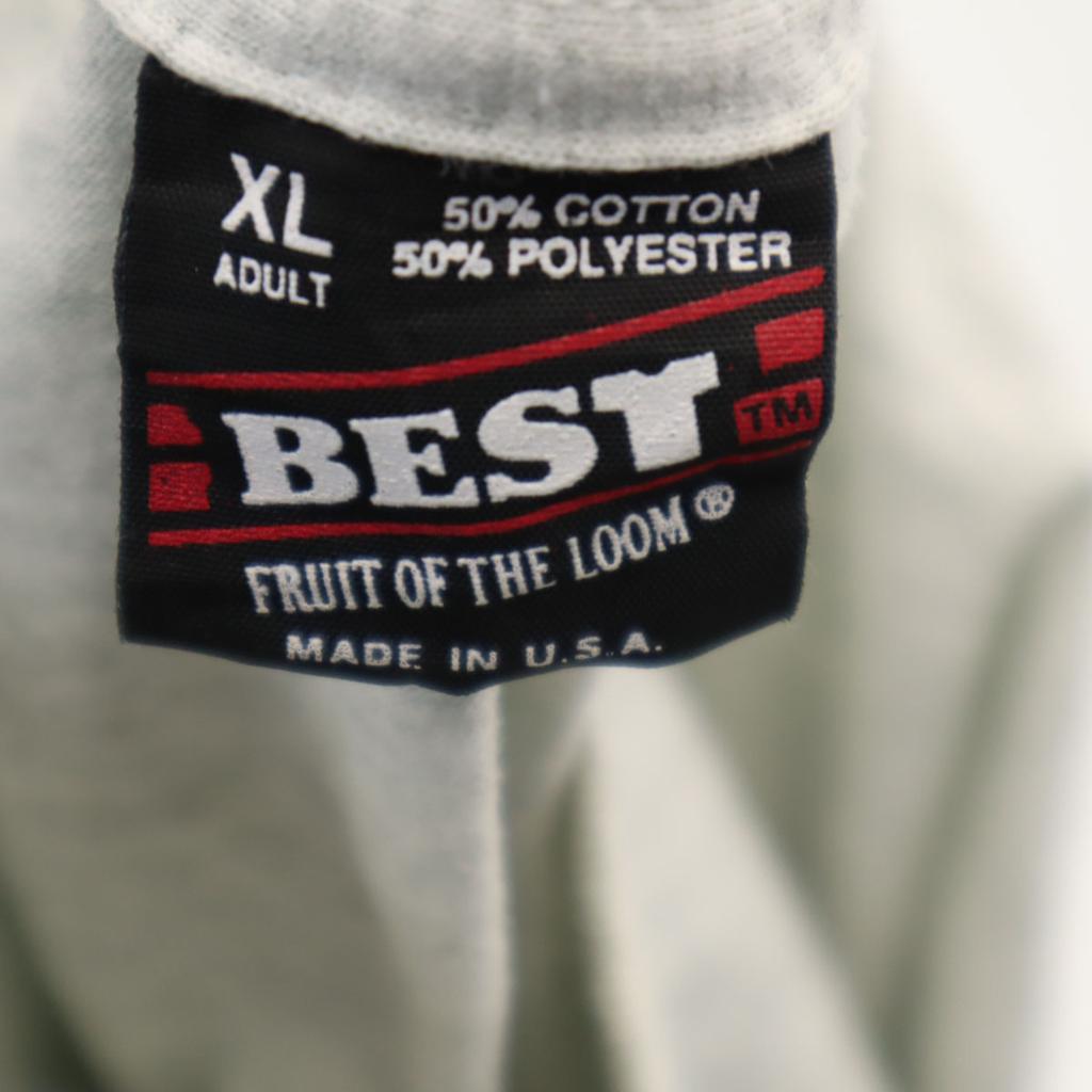 FRUIT OF THE LOOM ЛУЧШИЙ 90-х Сделано в США Старый Шаг во времени Футболка с коротким рукавом Мужская Б/У