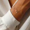 eManco Luxury Elegant Natural Freshwater Pearl Pendant Stainless Steel Bracelet Gold Color Women's Daily Gift Giving Trendy