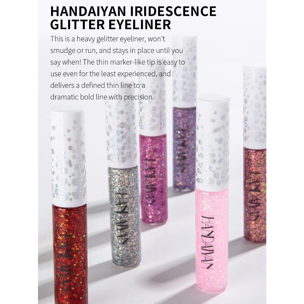 HANDAIYAN 12 цветов подводка для глаз тени, желе желе, красочный макияж глаз подводка для глаз тени для век