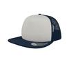 Atlantis Unisex Snap 90s Flat Visor 5 Panel Trucker Cap