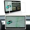 For Tesla Model 3 Y Silicone Car Accessories Central Control Frame Edge Cover Navigation Screen Protector
