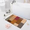 Впитывающий нескользящий коврик для ванной комнаты, коврик для двери, душевая комната, ванна, ковер, туалет, туалет, пол, кухонный ковер
