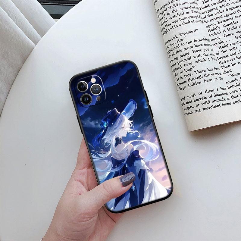 Чехол для телефона Genshin Impact Furina Новый Высококачественный для Xiaomi Poco C40 C50 C51 C55 C65 C71 C75 F2 F3 F5 F6 F7 Pro Ultra
