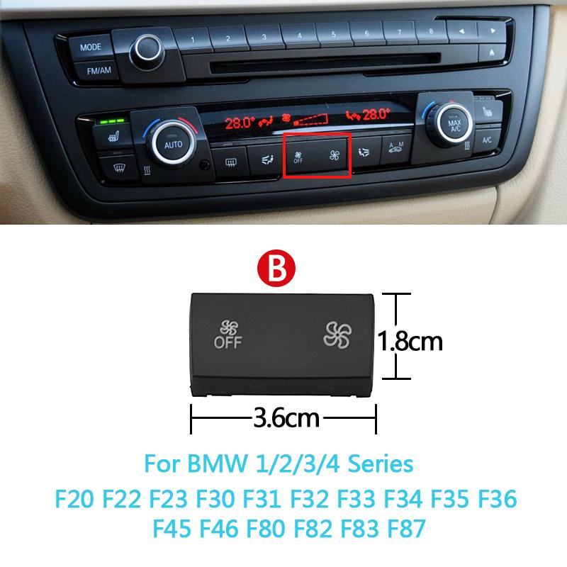 Накидки с кнопкой регулировки громкости на приборной панели для BMW 1 2 3 4 X1 X3 X5 X6 Series F20 F30 F35 F80 F25 F26 E70 E84