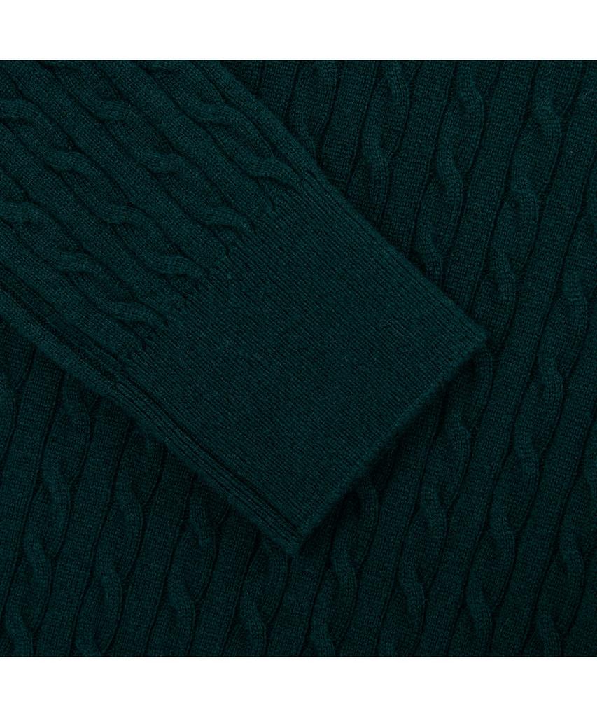 LACOSTE Women'S Cable Long Sleeve Polo Sweater Af207E-55N Yzp