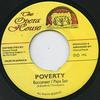 7inch Record BUCCANEER / PAPA SAN - Poverty NONE Opera House 1996 Jamaica Reggae, Ska & Dub Used