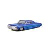 Maisto Scale Chevrolet Impala 1964 Blue Custom Lowrider Diecast Model Car 32547 1/26 (Finished Product)
