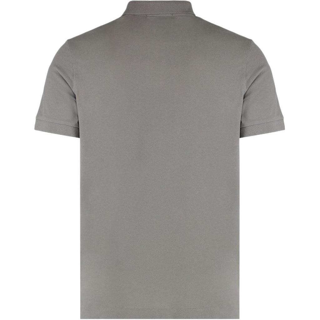 STONE ISLAND Однотонная футболка-поло с коротким рукавом на пуговицах Мужские топы K2S152200005S0017-V006B