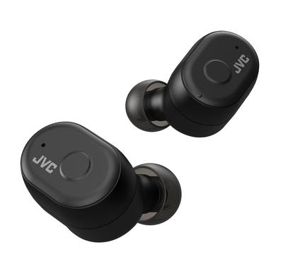 Полностью беспроводные наушники JVC Kenwood Компактный и легкий корпус Вес до 28 часов воспроизведения Функция внешней записи звука Водонепроницаемость
