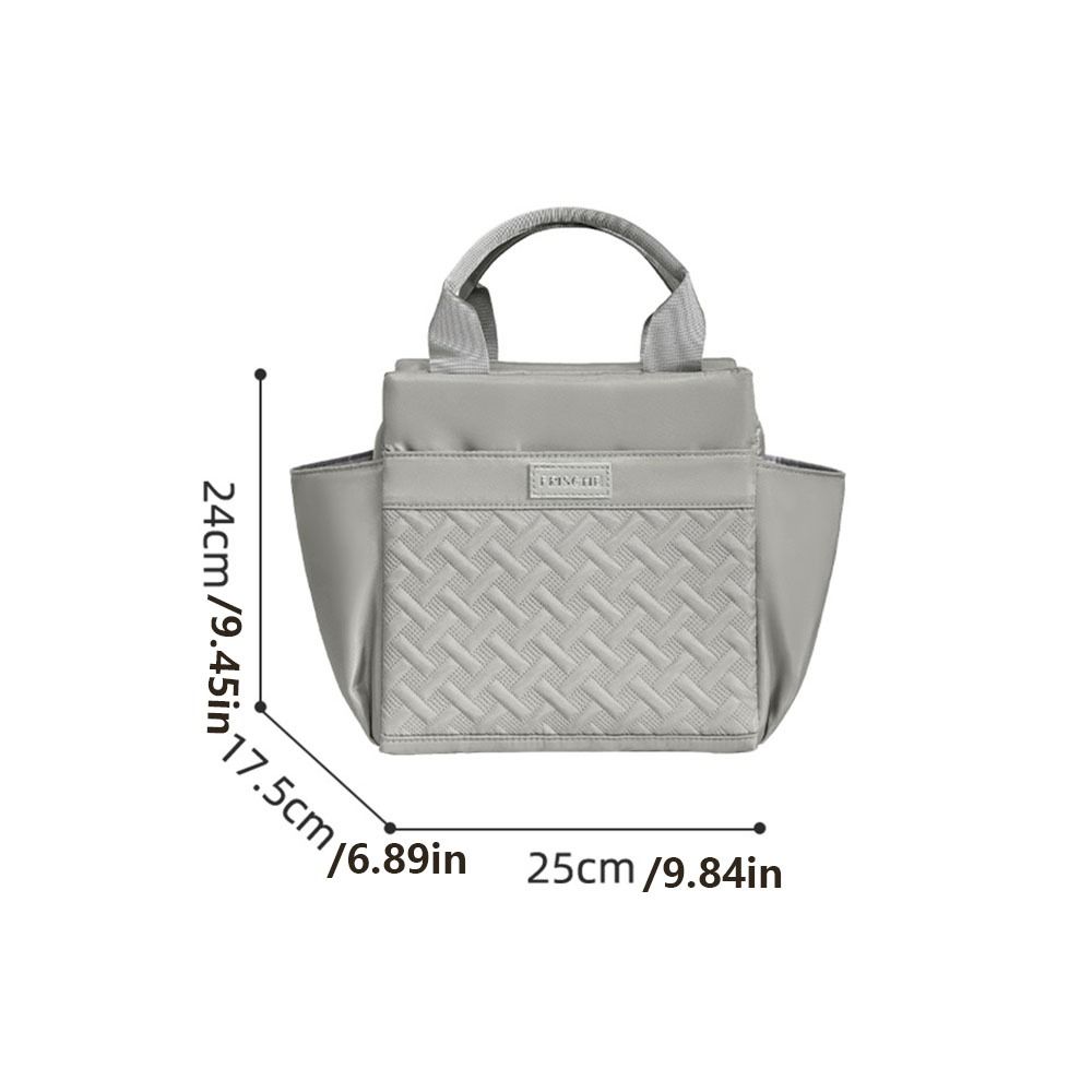Reusable Picnic  Bag Thermal Food Cooler Bag Multifunctional Insulated Lunch Bag  Travel