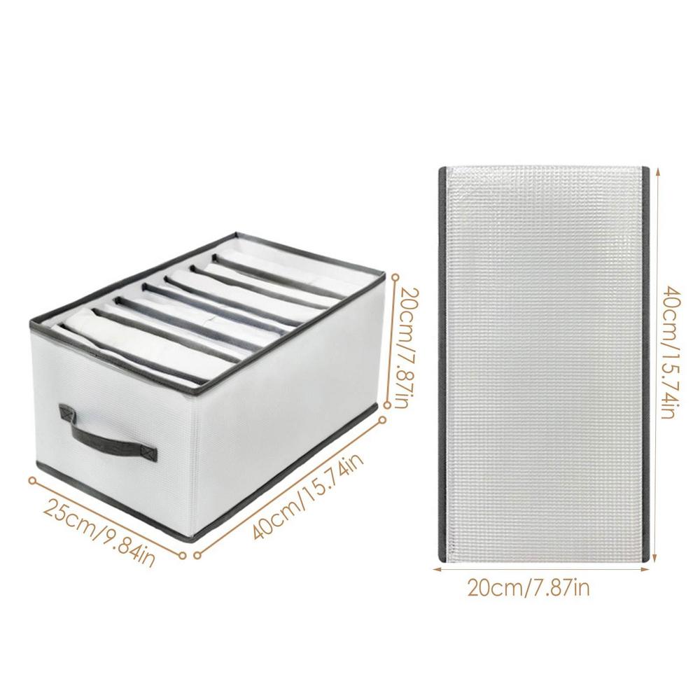 Коробка для хранения одежды Многослойный органайзер для шкафа Бытовые контейнеры Разделитель Корзина для домашнего хранения Для одежды Нижнего белья