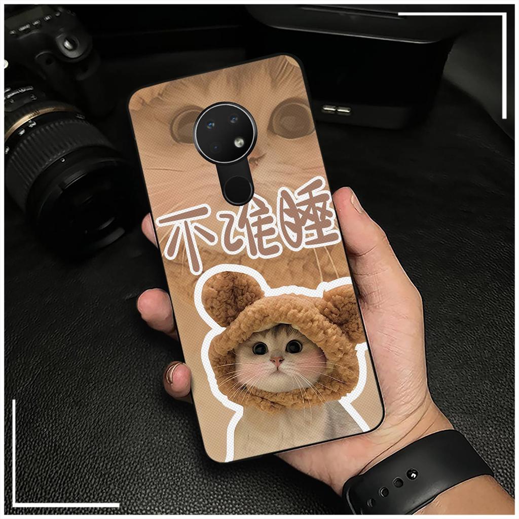 Back Cover Anti-knock Phone Case For Nokia 6.2/7.2 Couple Phone Pouch Protective Cute Full Wrap Fashion Design Durable