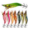8Pcs Fishing Lures Shrimp Lure Baits Glow Jig Hook 7.8cm Glow Squid Jig Artificial Hard Baits Cuttlefish Hook