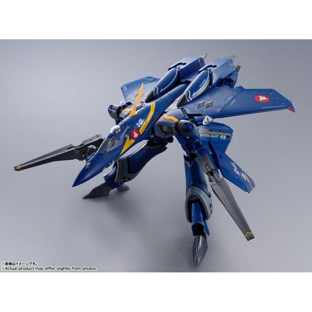 DX Chogokin Macross Plus YF-21 (Машина Гарда Гора Боумена) приблизительно. 280 мм ПВХ и АБС литая подвижная окрашенная фигурка