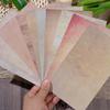 1 Set Flower Plants Scrapbook Sticker with 10 Paper Sheet Waterproof