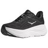 HOKA Bondi 9 черные белые мужские кроссовки 1162011-BWHT