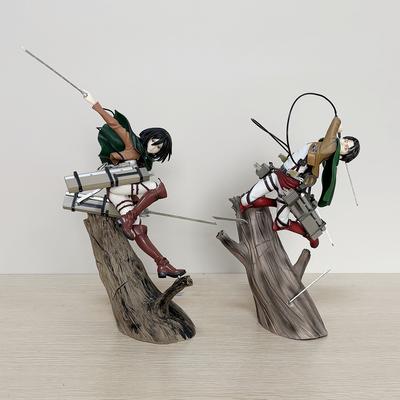 Фигурка Микаса Аккерман из аниме «Атака на Титанов» (Artfx J Levi) в обновленном комплекте из ПВХ, коллекционная кукла, подарок.