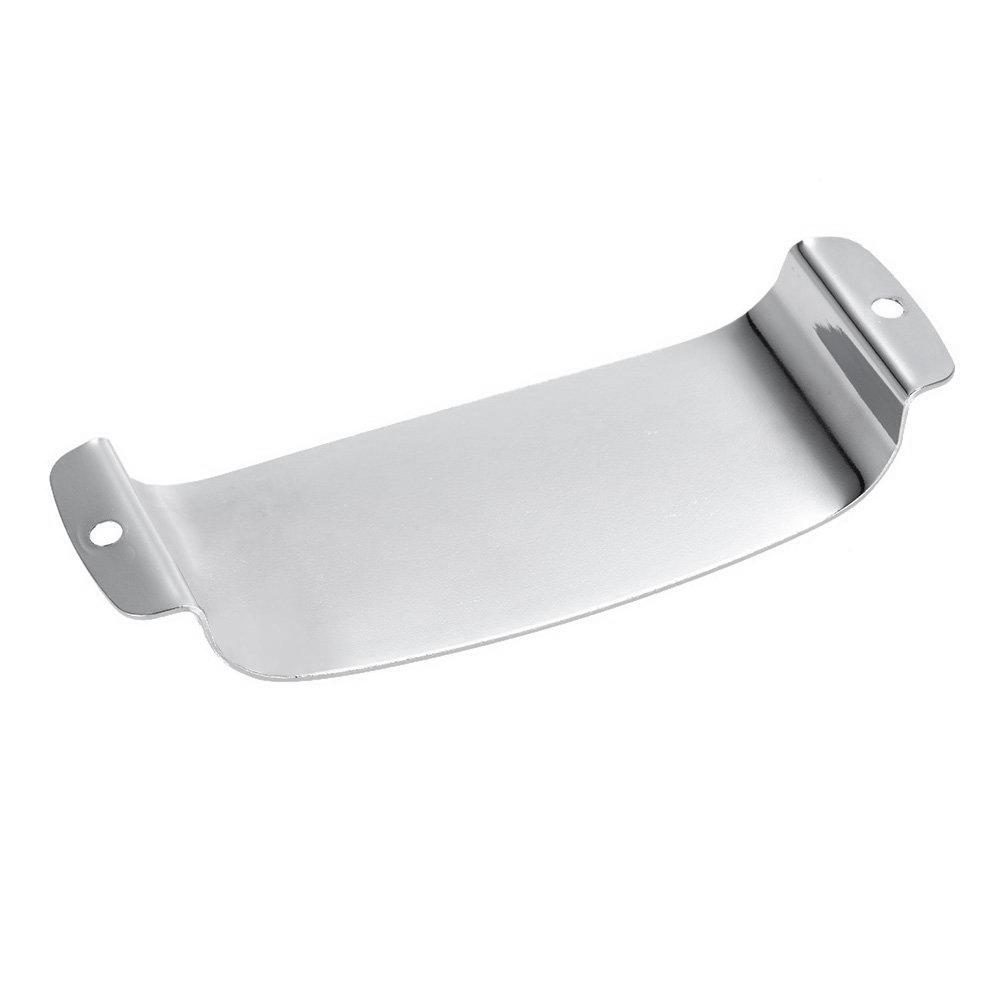 Накладка звукоснимателя для бас-гитары Защита звукоснимателя из сплава с 2 крепежными винтами Запасная часть для бас-гитары